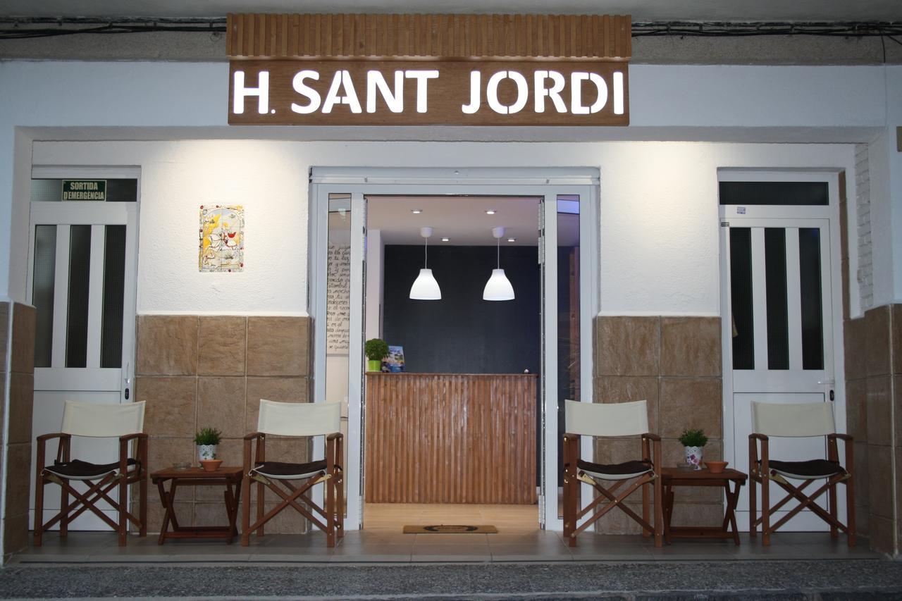 Hostal Sant Jordi Tossa de Mar Exterior foto